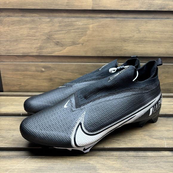 Nike Vapor Edge Elite‎ 360 Black Football Cleats Men\'s Size 16 WIDE CV6317-001